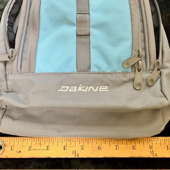 Dakine Cosmo 6.5L Mini Backpack in a fun gray and blue design !! - Picture 2 of 7